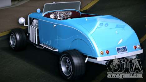 1932 Ford Roadster Hot Rod for GTA Vice City