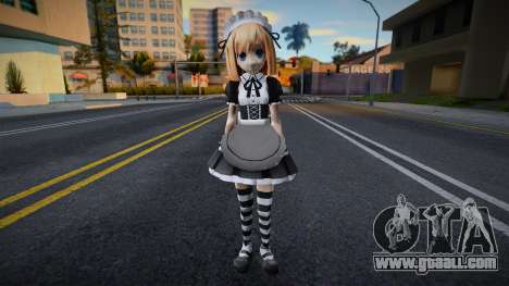Rom (Maid outfit) from Hyperdimension Neptunia for GTA San Andreas