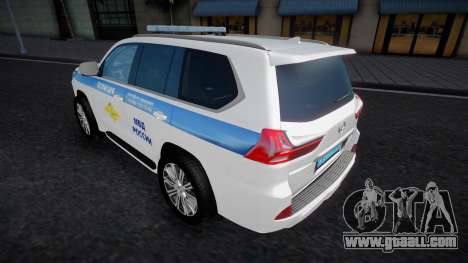 Lexus LX570 - Police for GTA San Andreas