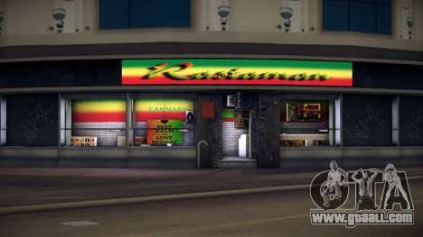 Rastaman Music Store for GTA Vice City