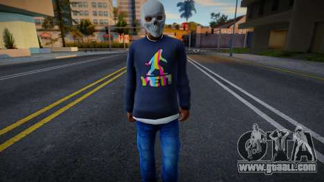 GangSkull Skin for GTA San Andreas