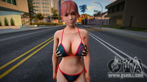 Honoka Sleet Bikini 3 for GTA San Andreas