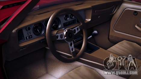 Pontiac Firebird Trans Am Turbo 80 Type 1 for GTA Vice City