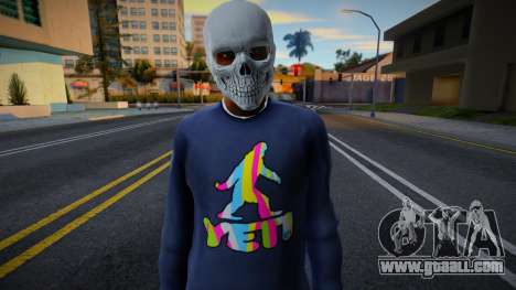 GangSkull Skin for GTA San Andreas