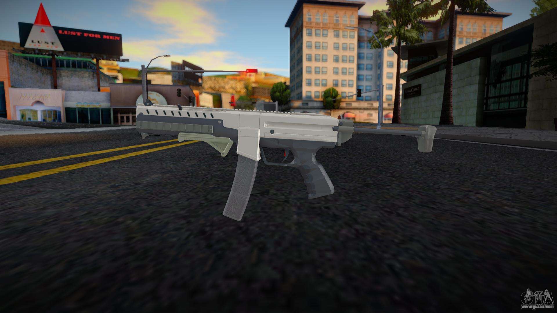 Coil Combat PDW - Box Clip v10 for GTA San Andreas