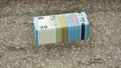 Realistic Banknote Euro 20 for GTA San Andreas Definitive Edition