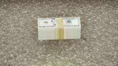 Realistic Banknote Dollar 5 for GTA San Andreas Definitive Edition