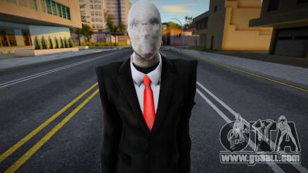 Slender from Slénder Man the Arrival for GTA San Andreas