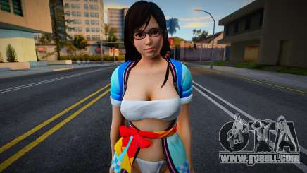 DOAXVV Kokoro - Blue Hawaii for GTA San Andreas