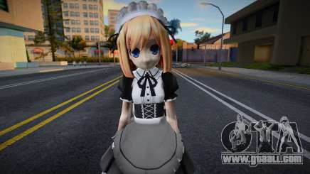 Rom (Maid outfit) from Hyperdimension Neptunia for GTA San Andreas