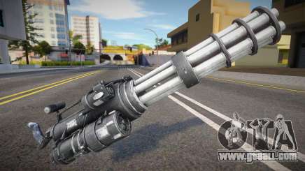 XM-214-A Minigun (Serious Sam style icon) for GTA San Andreas