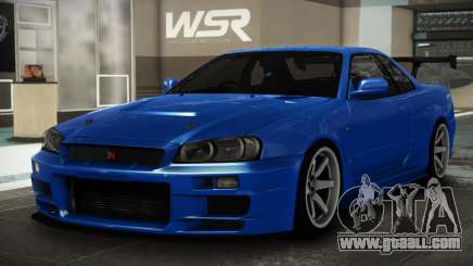 Nissan Skyline R34 GTR V-Spec II for GTA 4