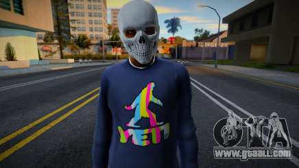 GangSkull Skin for GTA San Andreas