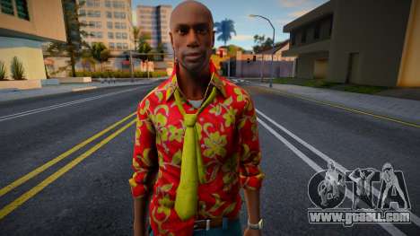 Louis of Left 4 Dead (Hawaiian Shirt) for GTA San Andreas