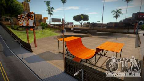 New skate park L.S. (Los-Santos) for GTA San Andreas