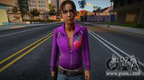Zoe (Reskin) from Left 4 Dead for GTA San Andreas