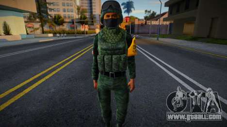 Soldier Skin from the Mexican Army v2 for GTA San Andreas