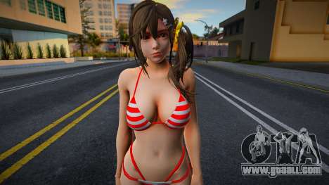 Misaki (Blood Moon Bikini) from Dead Or Alive X for GTA San Andreas