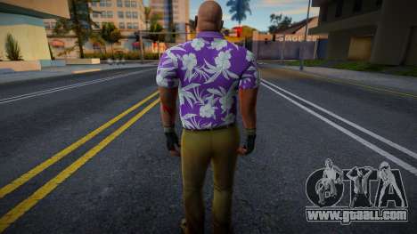 Trainer from Left 4 Dead in a Hawaiian shirt (Pu for GTA San Andreas