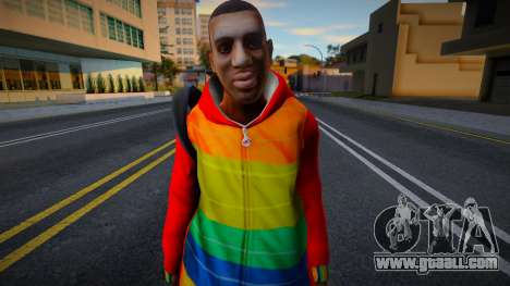 Playboy X with a backpack from GTA IV for GTA San Andreas