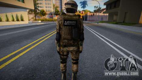 Mexican Army (Brown Version) for GTA San Andreas