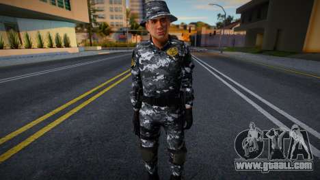 Soldier from Fuerza Única Jalisco v4 for GTA San Andreas