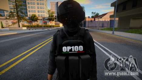 Mexican soldier from OP100 for GTA San Andreas