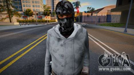 Arctic (New mask) from Counter-Strike Source for GTA San Andreas