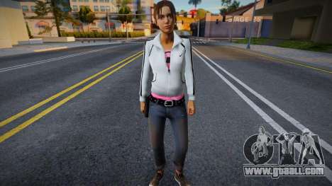 Zoe (White) from Left 4 Dead for GTA San Andreas