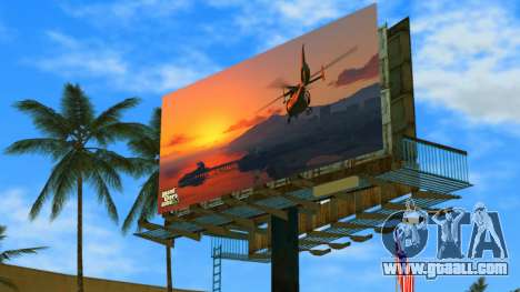Poster from GTA 5 for GTA Vice City