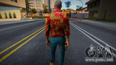 Louis of Left 4 Dead (Hawaiian Shirt) for GTA San Andreas