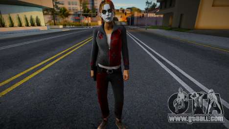 Zoe (Harley Quinn) of Left 4 Dead for GTA San Andreas