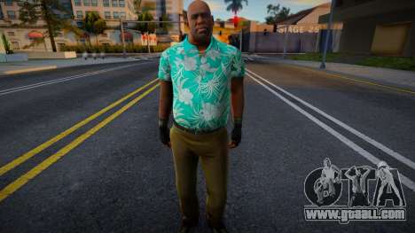 Trainer from Left 4 Dead in a Hawaiian shirt (Sv for GTA San Andreas
