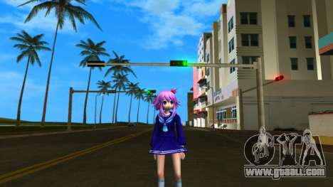 Neptune (School Uniform) from Hyperdimension Nep for GTA Vice City
