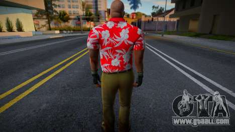 Trainer from Left 4 Dead in a Hawaiian shirt (Re for GTA San Andreas