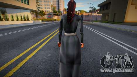 A woman in a housewife costume from the Middle A for GTA San Andreas