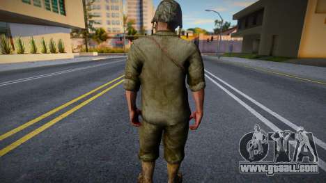 American Soldier from CoD WaW v7 for GTA San Andreas