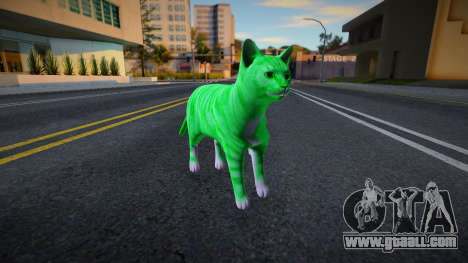 Green Cat for GTA San Andreas