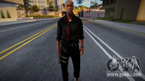 Louis of Left 4 Dead (The Guard) for GTA San Andreas