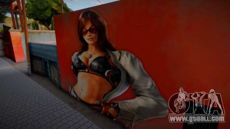 Katarina Alves Mural for GTA San Andreas