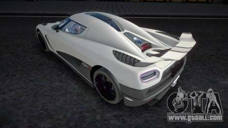 Koenigsegg Agera R (Rage) for GTA San Andreas