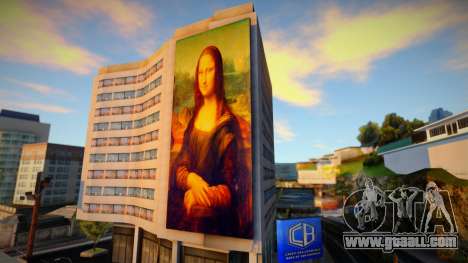 Mona Lisa Billboard for GTA San Andreas