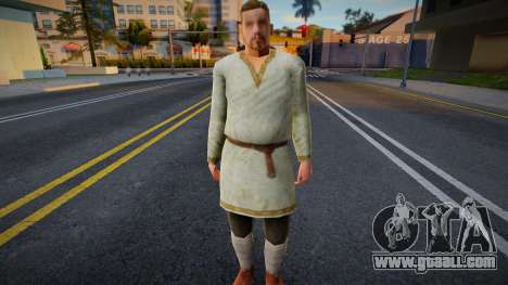 An ordinary inhabitant from the Middle Ages for GTA San Andreas