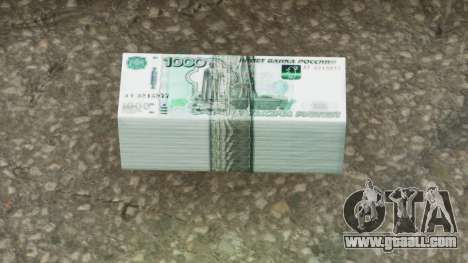 Realistic Banknote RUB 1000