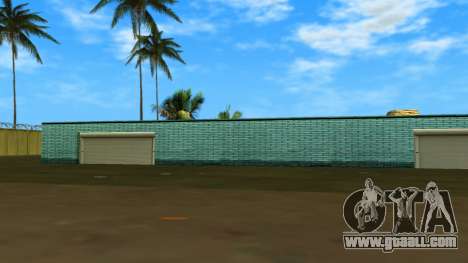 Improved textures for the military base for GTA Vice City