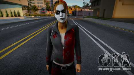 Zoe (Harley Quinn) of Left 4 Dead for GTA San Andreas