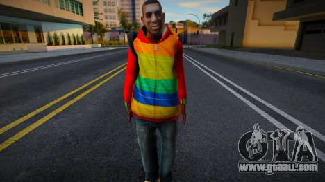 Playboy X with a backpack from GTA IV for GTA San Andreas