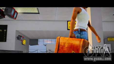 CJ's HD Suitcase for GTA San Andreas
