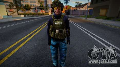 Marine in civilian for GTA San Andreas