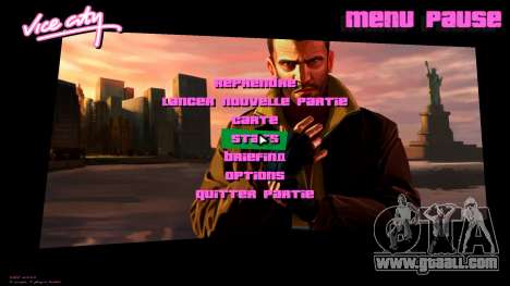 Loading screen Nico Bellic for GTA Vice City